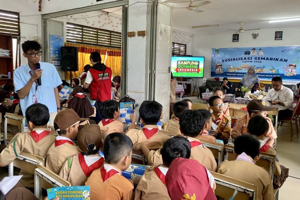 Cara Unik Pemkot Batam Edukasi Anak Makan Ikan Pakai Dongeng