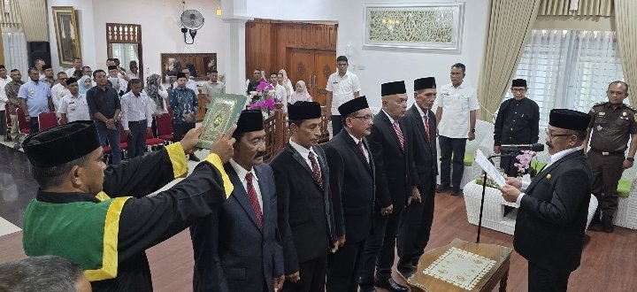 Bupati Pidie Minta Komisioner Baitul Mal 2026-2031 Kerja Transparan