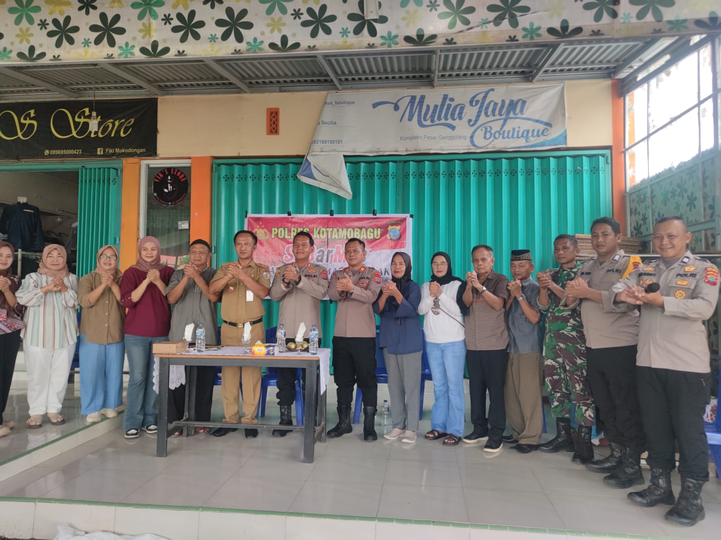 Kapolres Kotamobagu AKBP Irwanto Respons Keluhan Miras dan Sampah di Pasar Genggulang