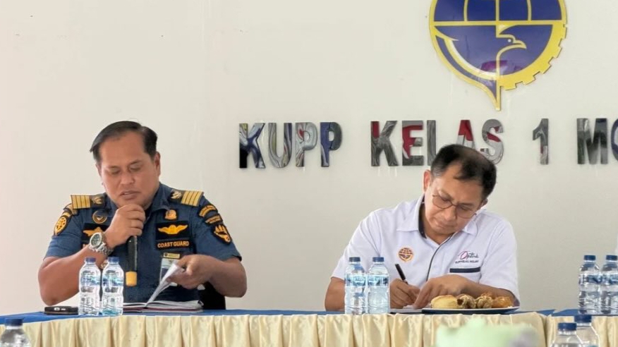 Kepala UPP Molawe Capt Marsri Tulak Evaluasi Kinerja Pelayanan Pelabuhan