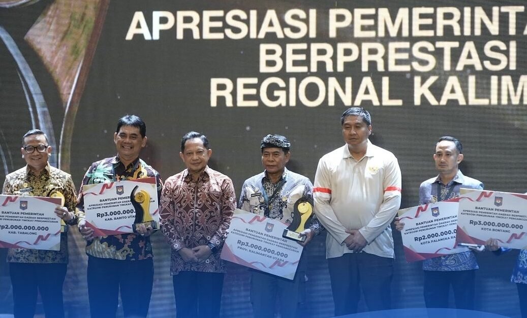 Pemprov Kaltara Raih Insentif Rp3 Miliar Usai Tekan Angka Pengangguran