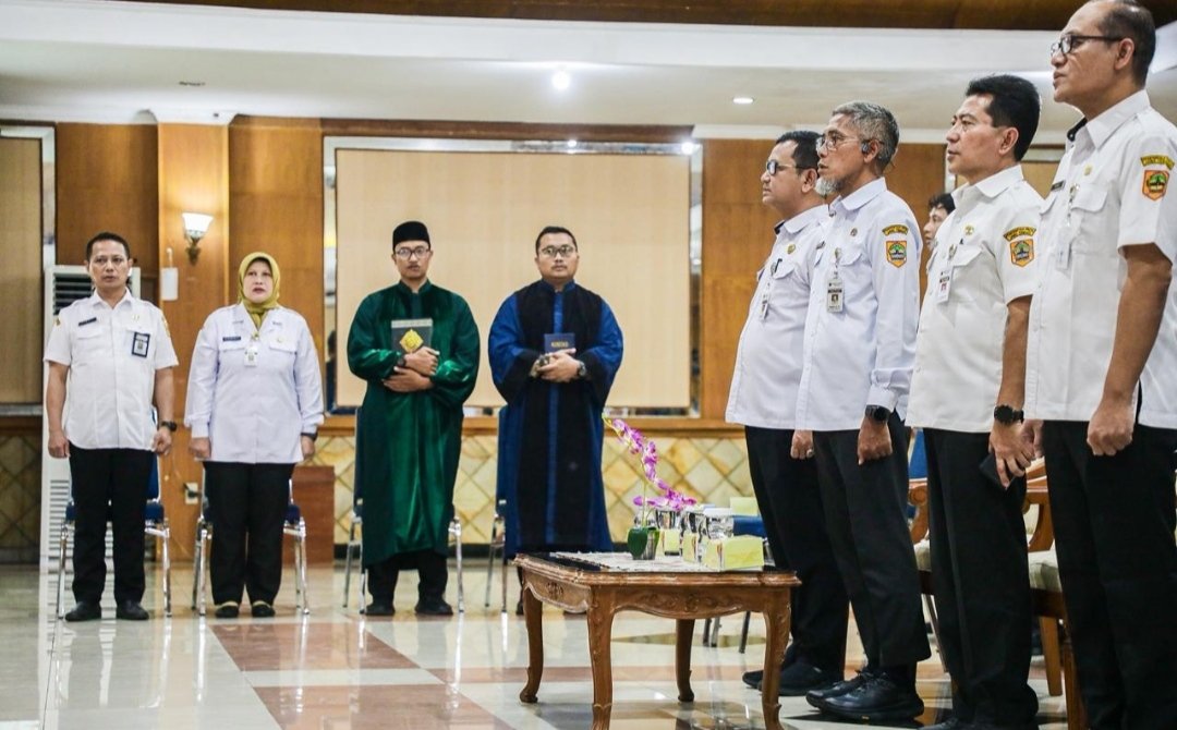 Sekda Jateng Sumarno Lantik Lima Pejabat Baru Perkuat Reformasi Birokrasi