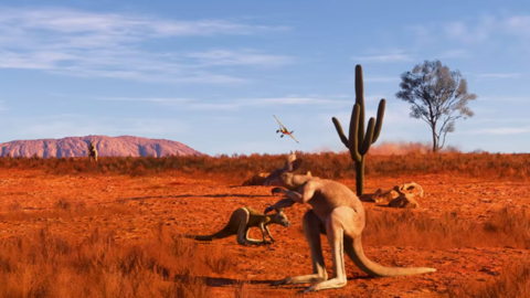 MS Flight Simulator 2024 Rilis Misi Water-Bombing di Australia