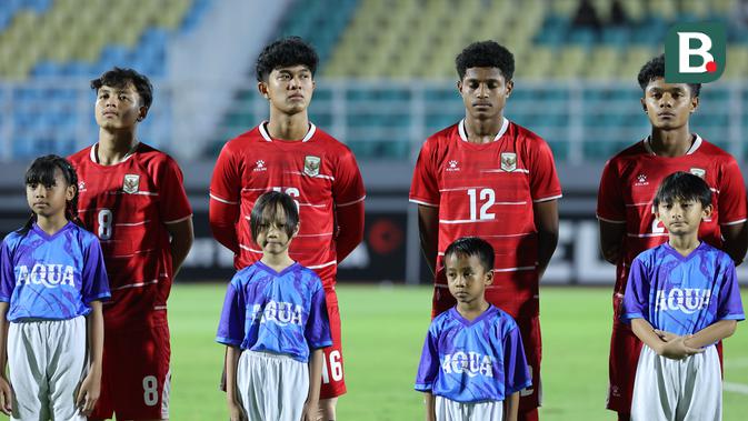 Gol Tunggal Keanu Senjaya Menangkan Indonesia U-17 Atas China di Jeddah