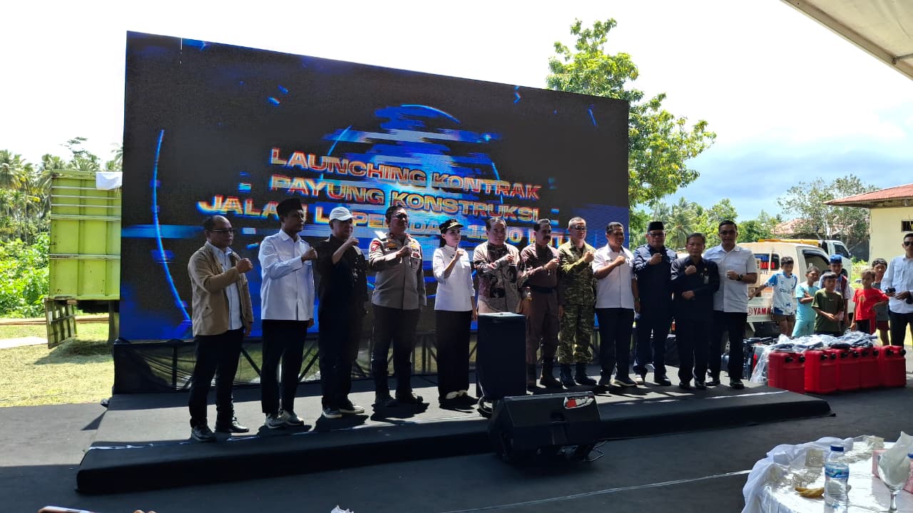 Pemprov Maluku Utara Garap 75 Km Jalan dan 1.200 Rumah Lewat Kontrak Payung