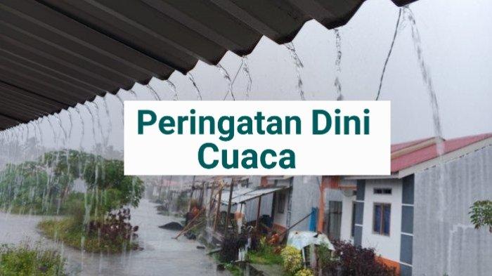 Hujan Lebat dan Angin Kencang Intai Sulawesi Utara hingga Siang Ini