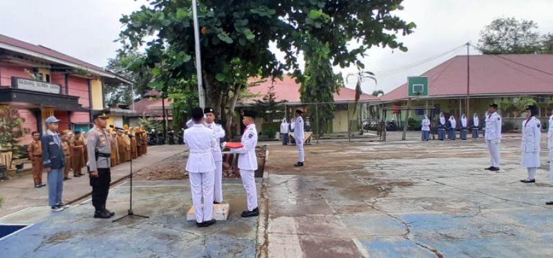 Polres Sawahlunto Tekankan Kesadaran Hukum Pelajar SMAN 2 Sejak Dini