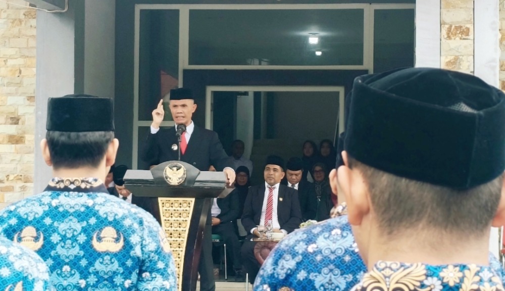 Wabup Abdya Zaman Akli Minta PNS Baru Jadi Solusi Masalah Warga