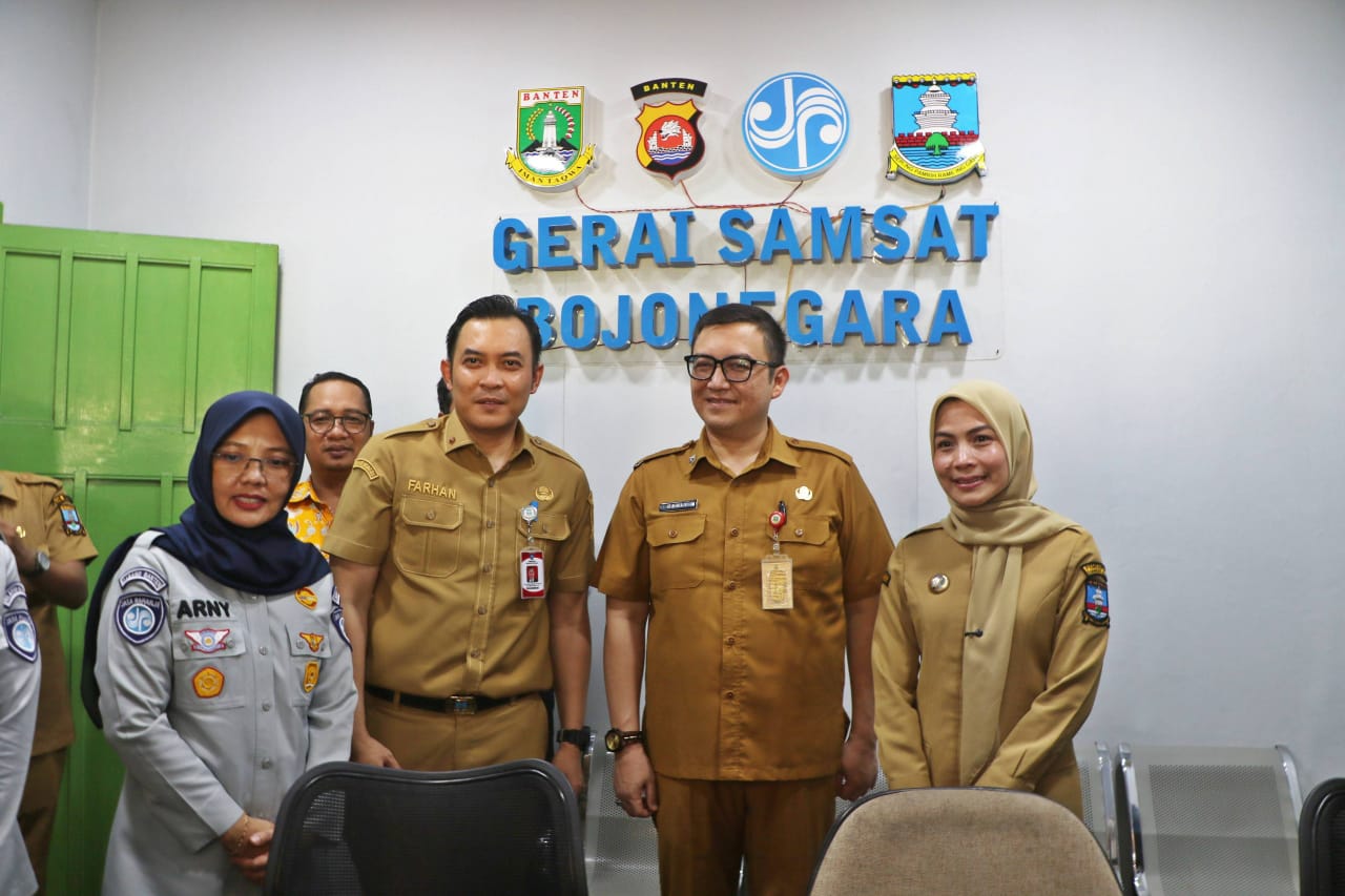 Bupati Serang Ratu Zakiyah Resmikan Gerai Samsat Bojonegara Baru