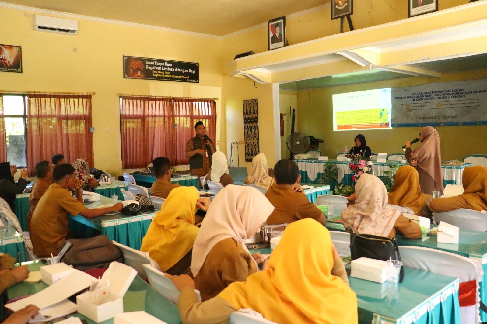 Balai Bahasa NTB Perkuat Literasi Siswa SD Lombok Tengah Lewat Ulasan Buku