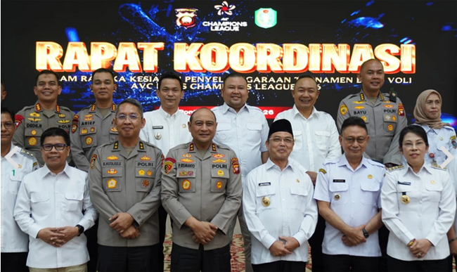 Pemkot Pontianak Siapkan Infrastruktur AVC Men’s Champions League 2026