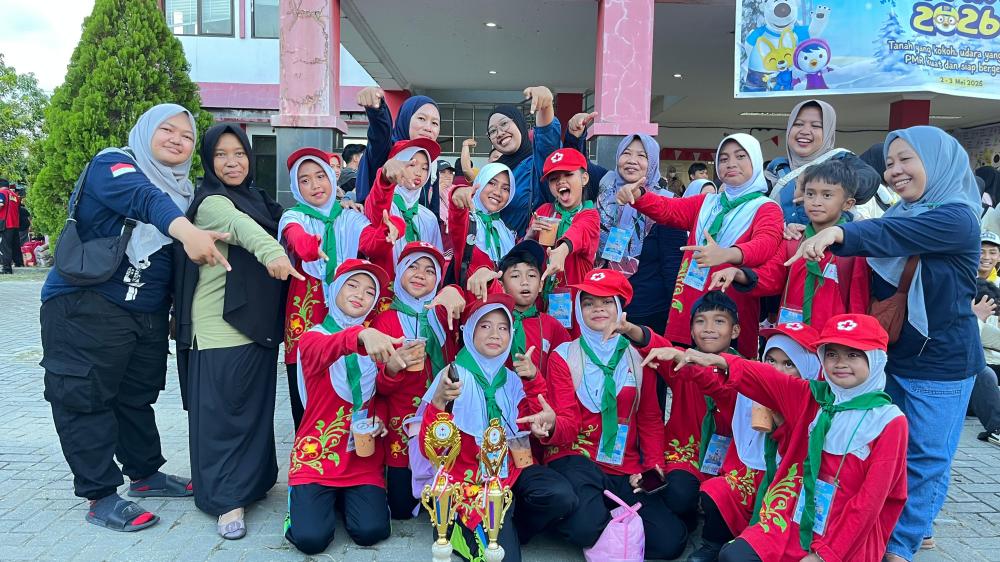 SDN 013 Bontang Selatan Borong Prestasi Lomba Temu PMR Mula