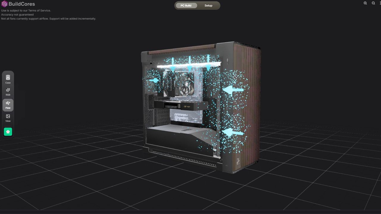 BuildCores Luncurkan Fitur Visualisasi Aliran Udara 3D untuk Rakit PC
