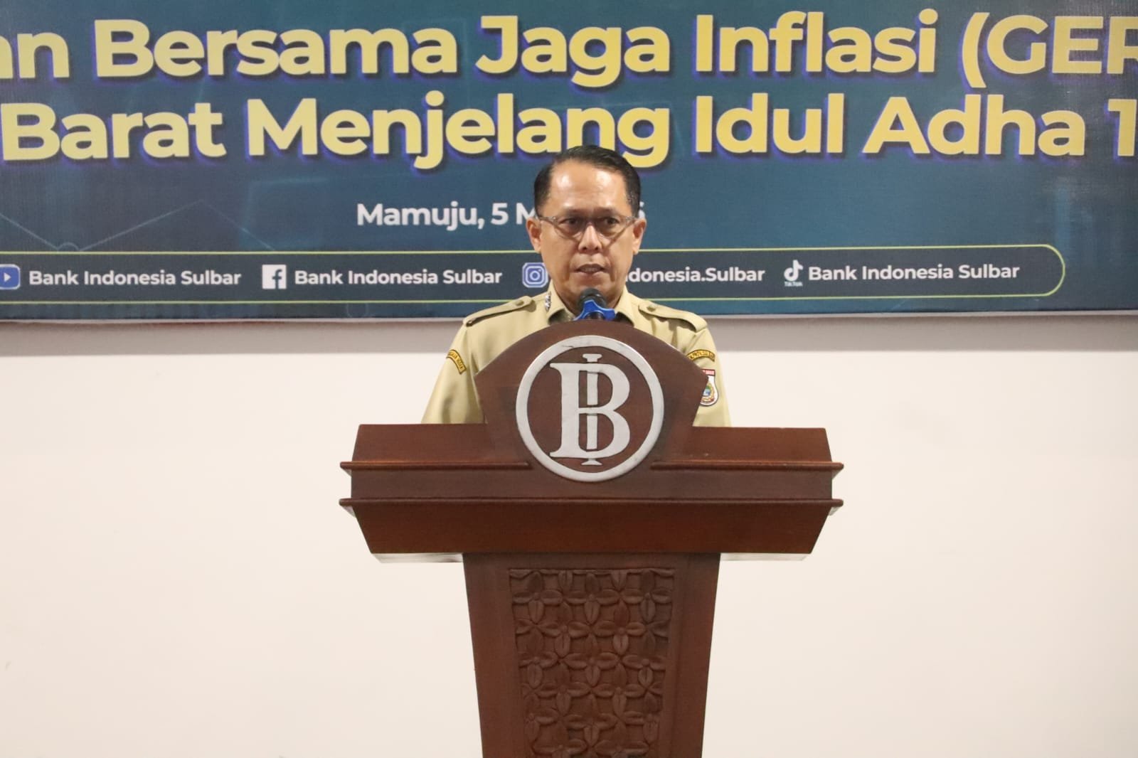 Inflasi Sulbar 1,6 Persen, Pemprov Gandeng Dai Jaga Stabilitas Harga Iduladha
