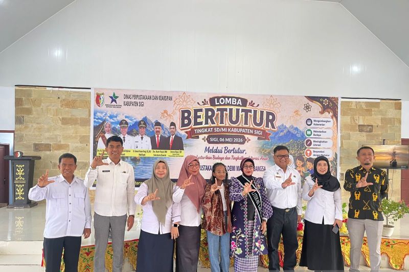 Pemkab Sigi Tingkatkan Literasi Siswa SD Melalui Lomba Bertutur Daerah