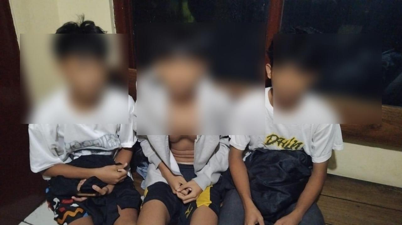 Polsek Parung Bogor Tangkap Tiga Pelajar yang Berencana Tawuran Sekolah