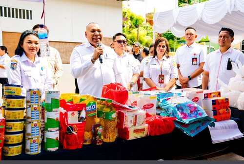 Wagub Papua Aryoko Rumaropen Perkuat Stok Pangan Murah di Kota Jayapura
