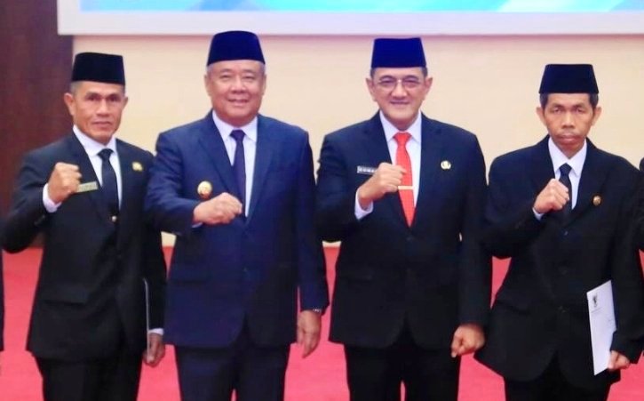 Wagub Cik Ujang Lantik Zulkarnain Jadi Kepala Dinas Kearsipan Sumsel