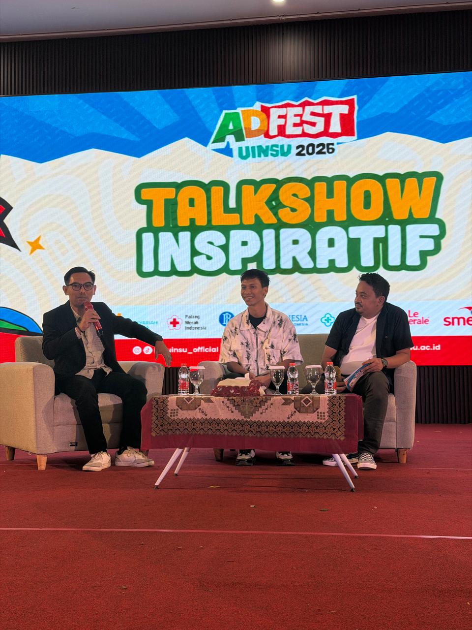 Billy Caleg Motivasi Calon Mahasiswa UINSU Medan Tembus Industri Kreatif
