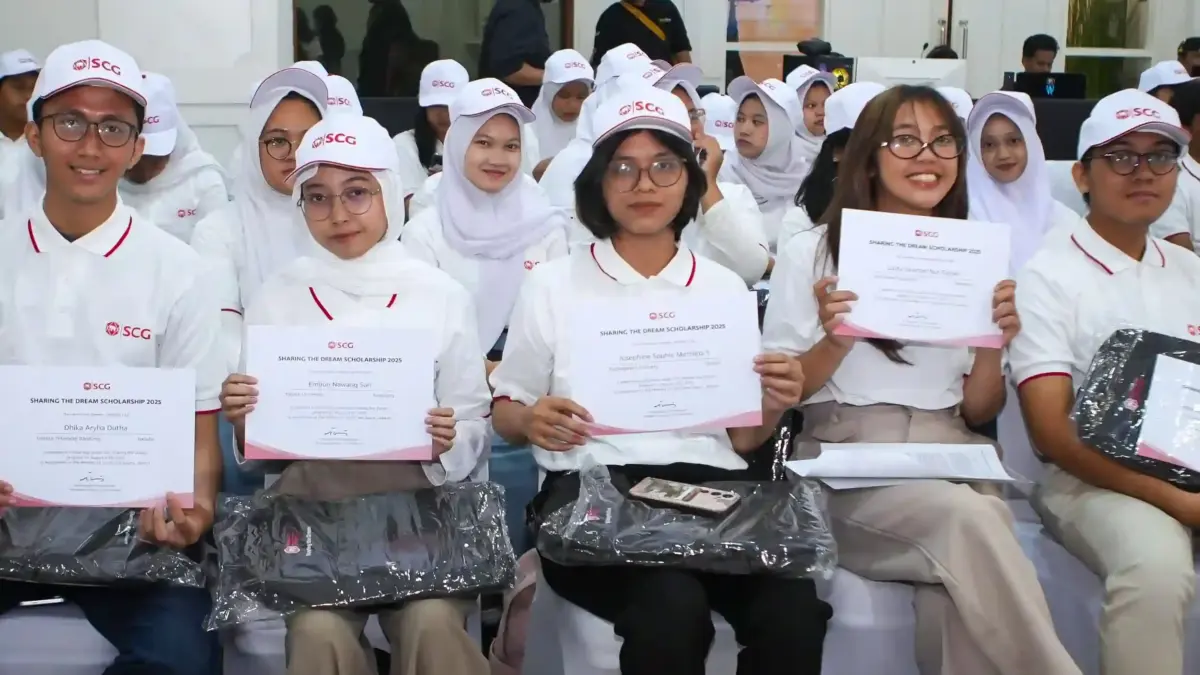 Beasiswa SCG Sharing the Dream 2026 Sasar 412 Pelajar di Jawa Barat