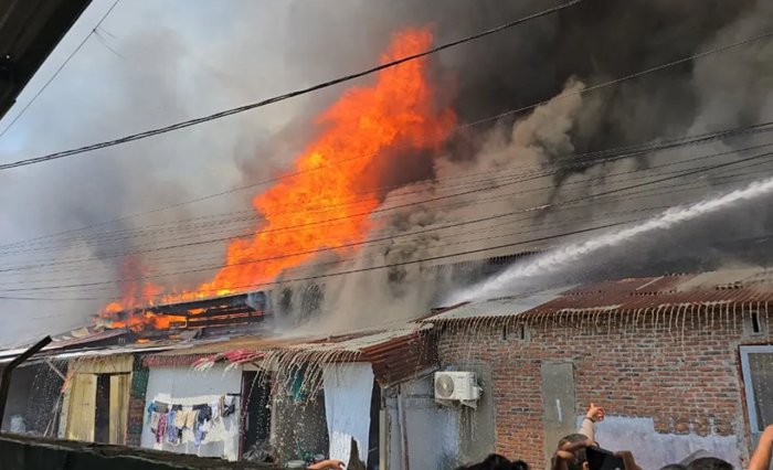 77 Rumah di Lhokseumawe Ludes Terbakar, 251 Warga Mengungsi