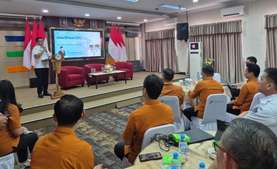 Pemprov Sulut Pastikan Validitas Data Jelang Sensus Ekonomi 2026