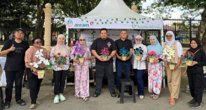 Osara Seni Kendari Olah Barang Bekas Jadi Karya Estetik Bernilai Ekonomi