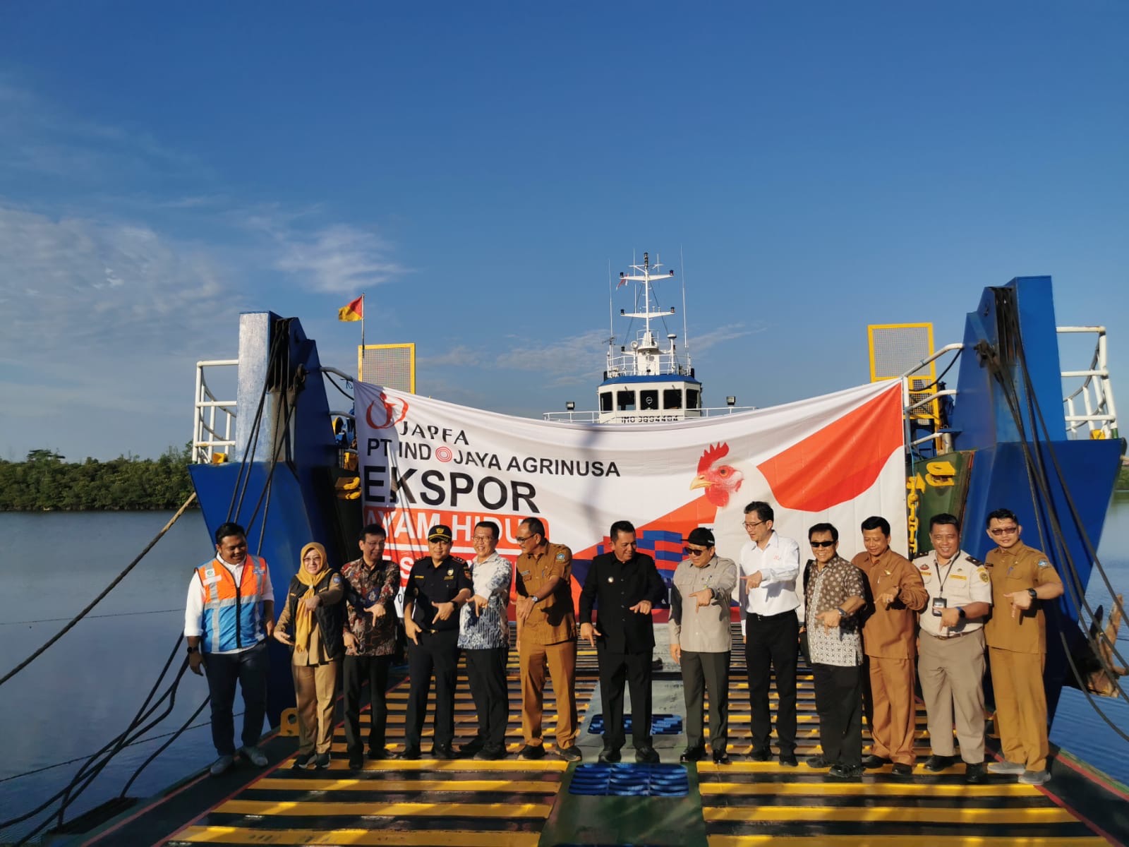 Pemprov Kepri Kirim 334.568 Ekor Ayam Hidup ke Singapura dari Bintan