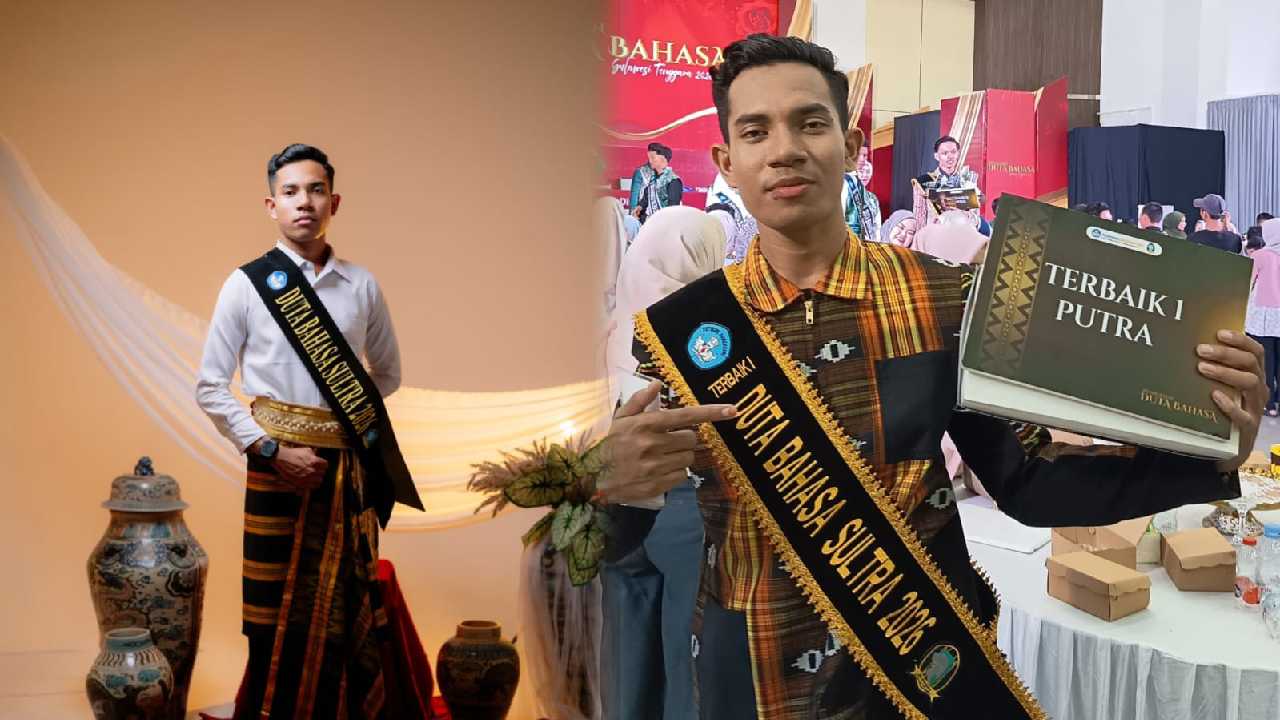 Pemuda Wakatobi Rezki Miftahul Royan Wakili Sultra di Duta Bahasa Nasional