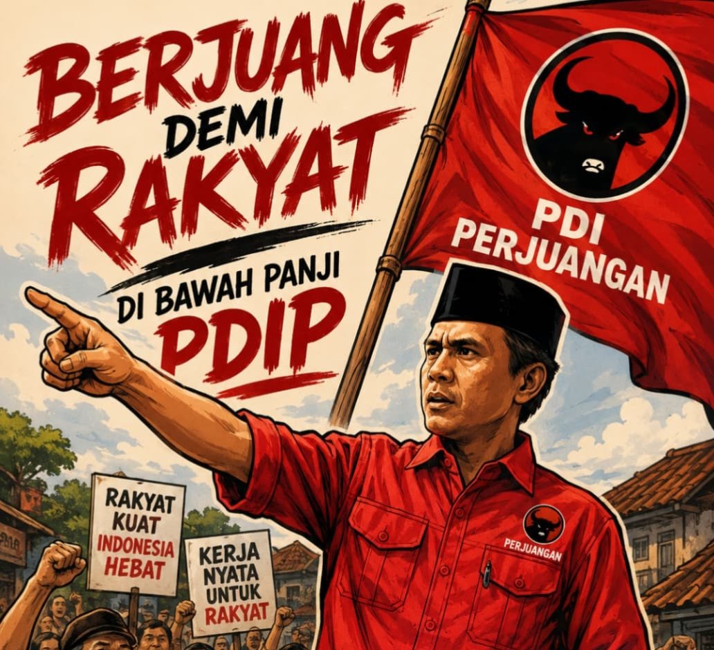 Syamsul Ocit Perkuat PDI Perjuangan Kota Tangerang Sasar Pemilih Muda