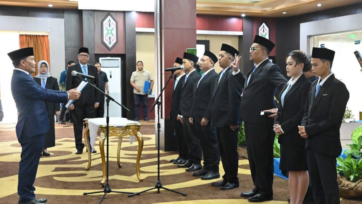 Tujuh Komisionernya Dilantik, KPID Kalteng Jaga Penyiaran Sehat