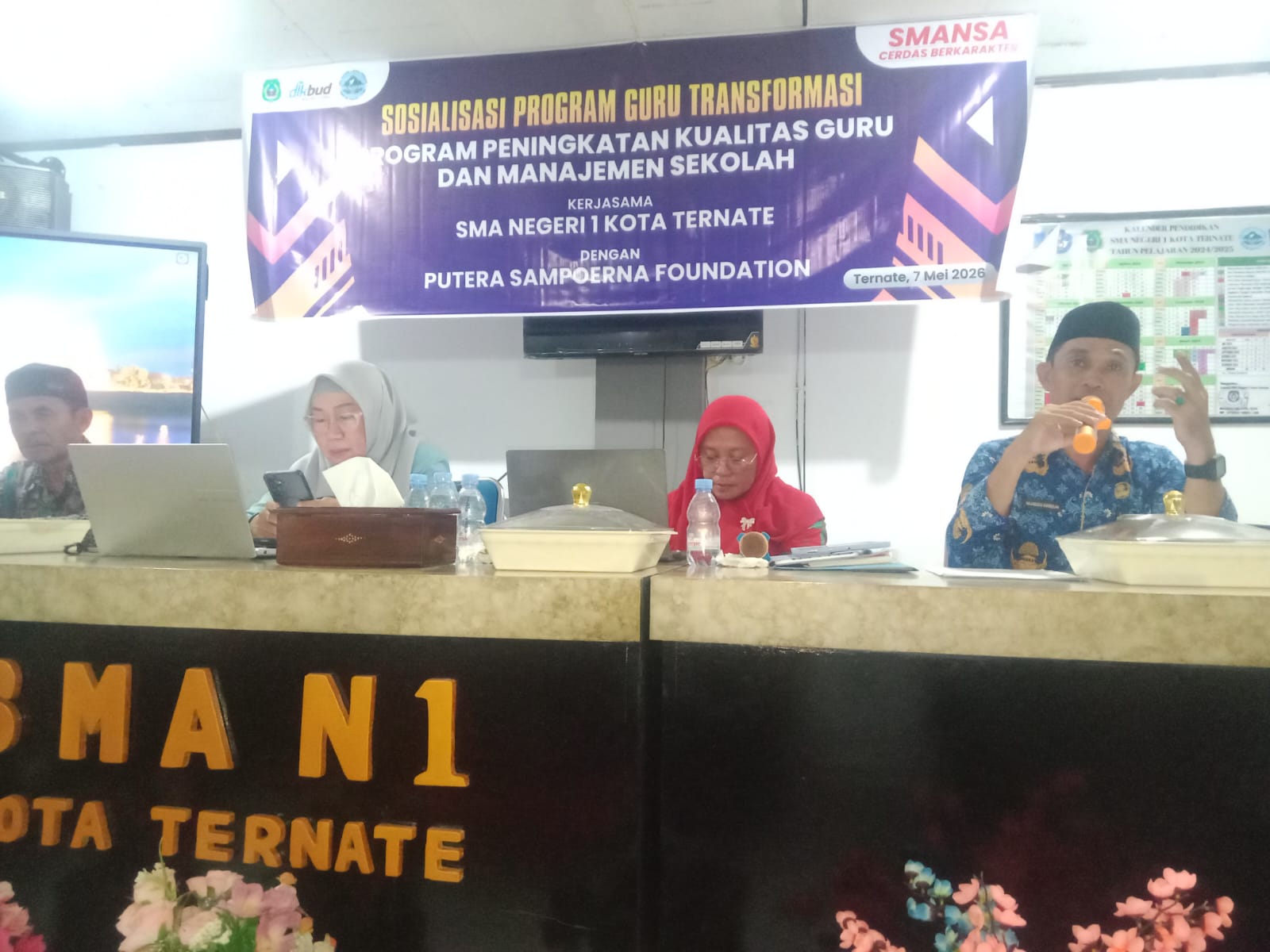 Guru SMA 1 Ternate Berkomitmen Jalankan Transformasi Manajemen Sekolah