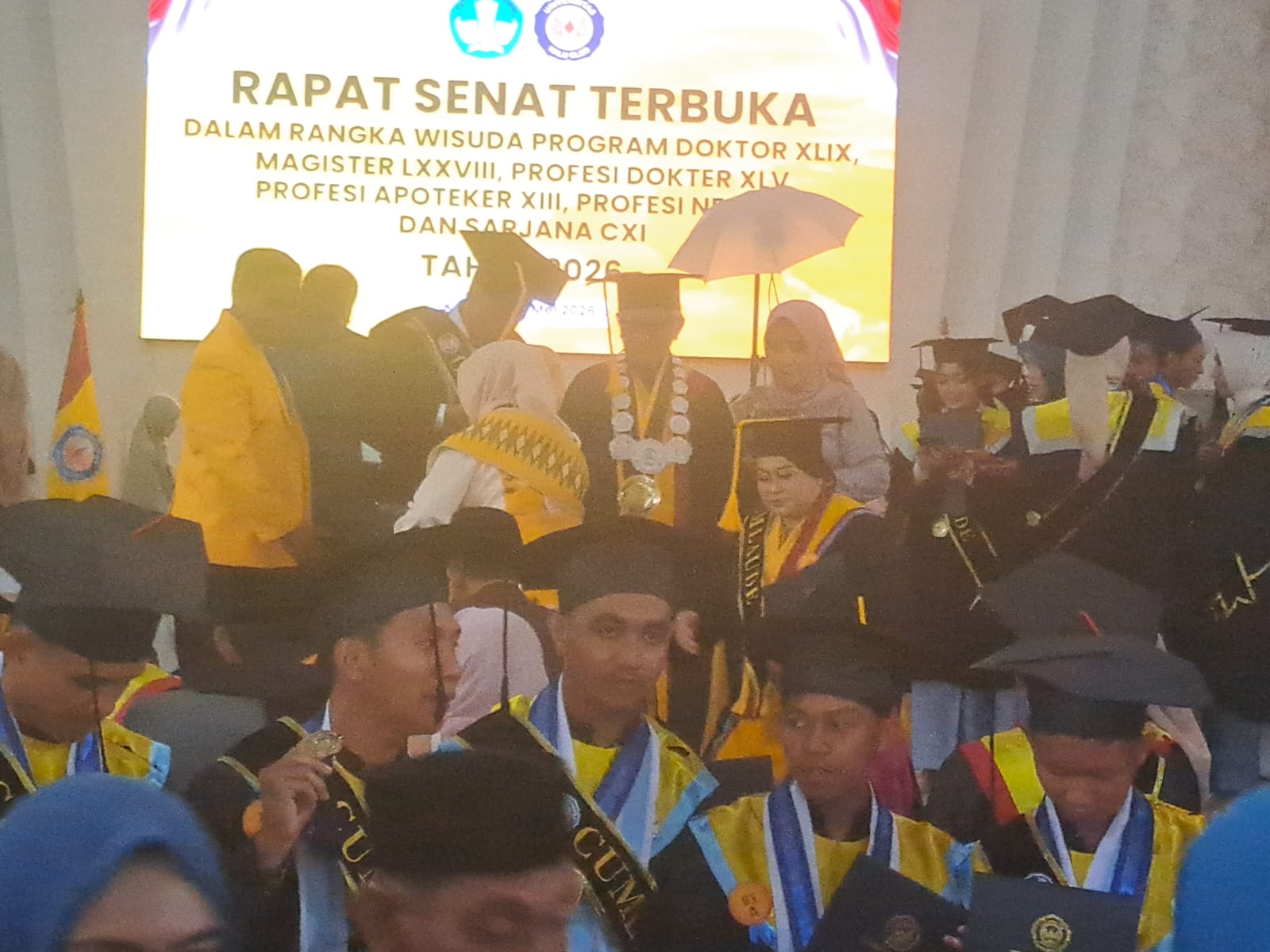 UHO Kendari Lepas 749 Wisudawan, Empat Raih IPK Sempurna 4,0