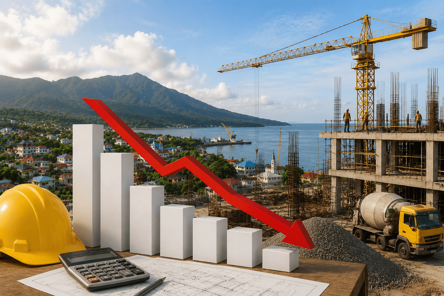 Biaya Konstruksi Halmahera Barat 2025 Capai 105,54 Poin, Terendah Kedua