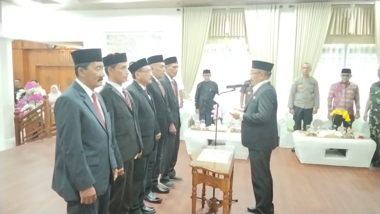 Baitul Mal Pidie Dilantik, Siap Kelola Zakat dan Wakaf