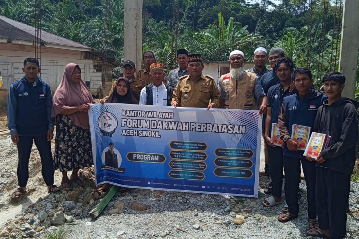 Enam Dai FDP Aceh Perkuat Pembinaan Mualaf di Perbatasan Singkil