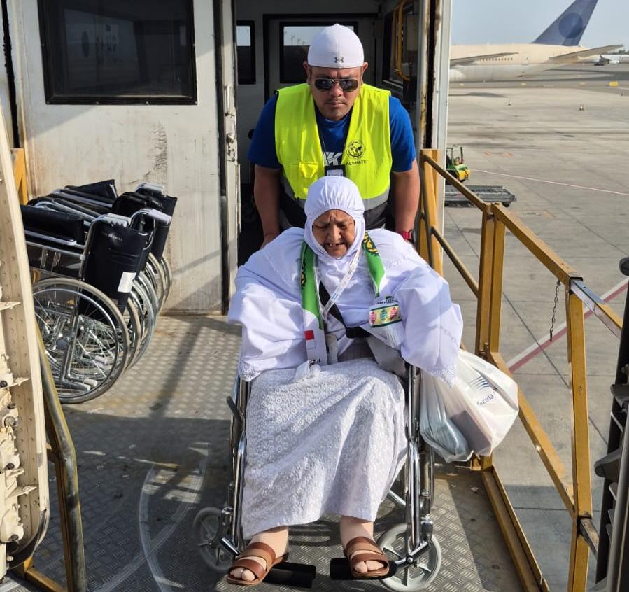 393 Jemaah Aceh Kloter 2 Tiba di Jeddah, Usia 17 hingga 96 Tahun