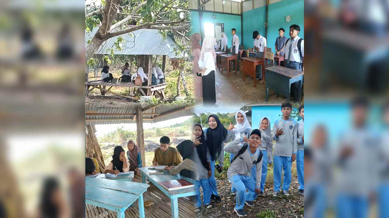 Perjuangan SMK Fortuna Wakatobi Cetak Prestasi dari Bawah Pohon