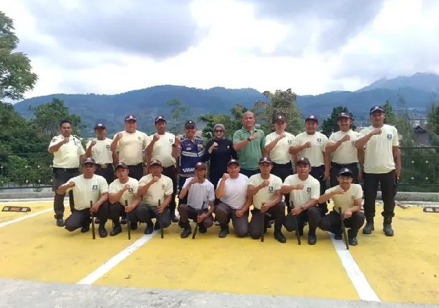 Polres Karo Tingkatkan Kompetensi Satpam Pusat Listrik Berastagi