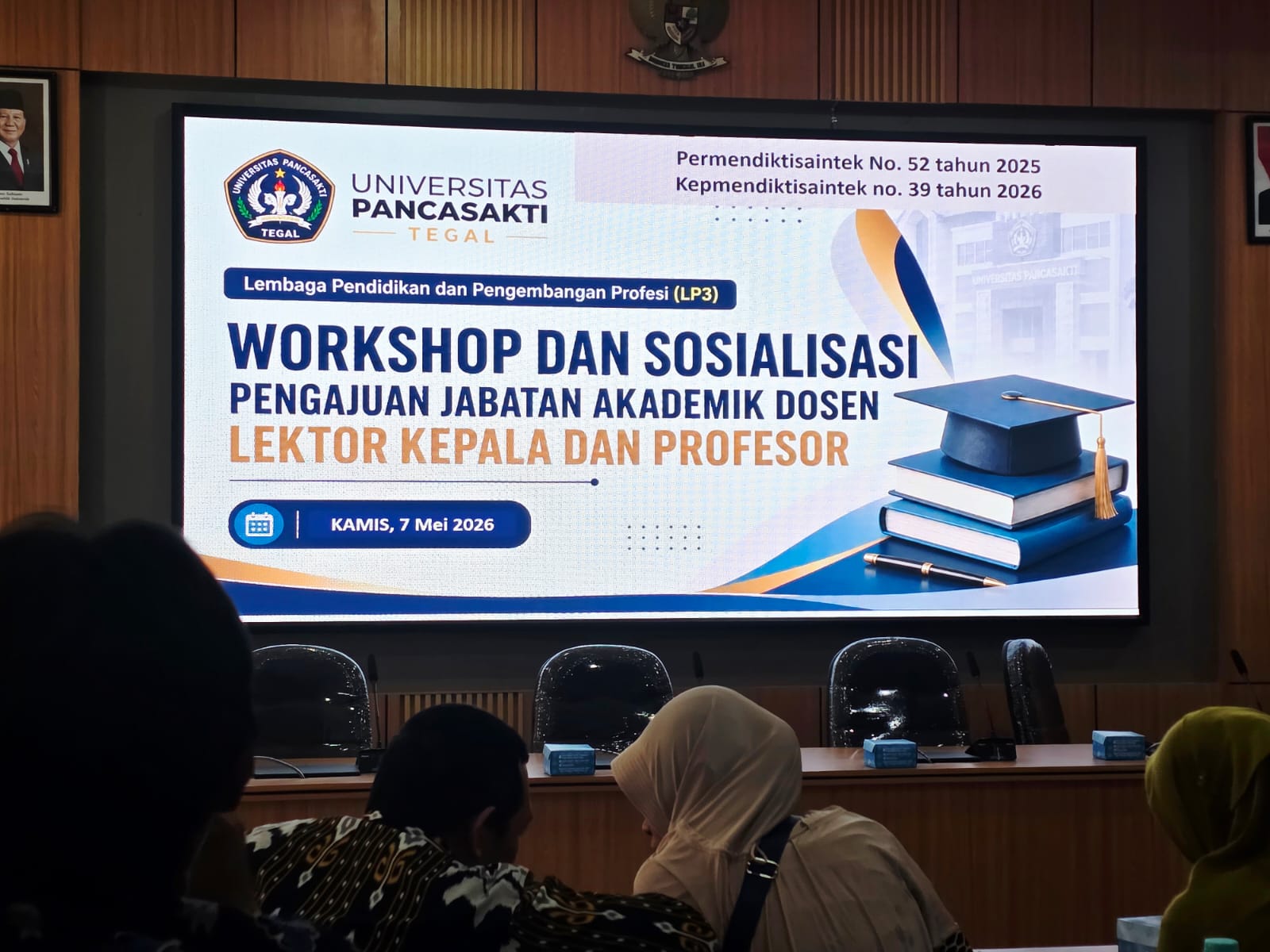 UPS Tegal Pacu 90 Dosen Raih Gelar Lektor Kepala dan Guru Besar