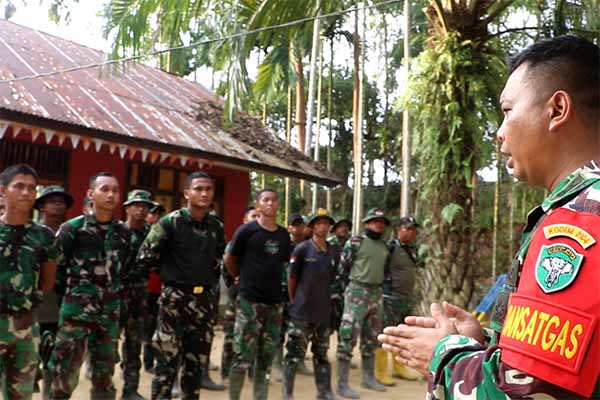 TMMD Kodim Aceh Timur Percepat Pembangunan di Desa Alue Canang