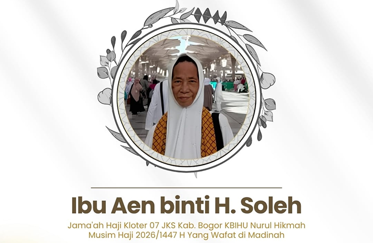 Jemaah Kloter 7 Asal Jonggol Bogor Wafat di Madinah Arab Saudi