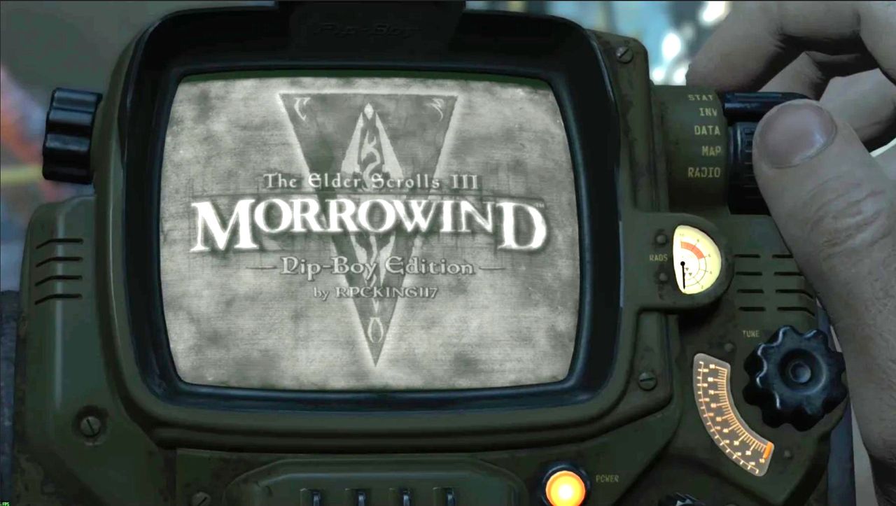 Gila! Modder Ini Bikin Morrowind Bisa Dimainkan di Pip-Boy Fallout 4