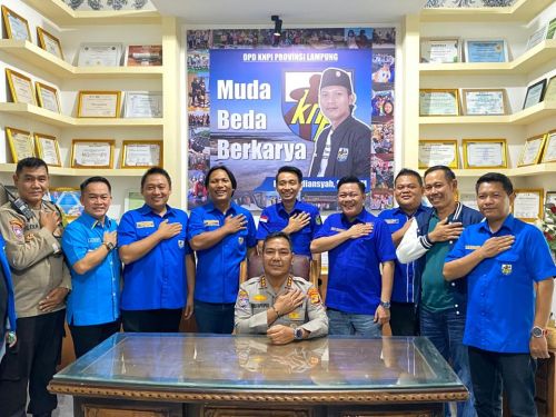 Polda Lampung Ajak KNPI Berantas Judi Online dan BBM Ilegal