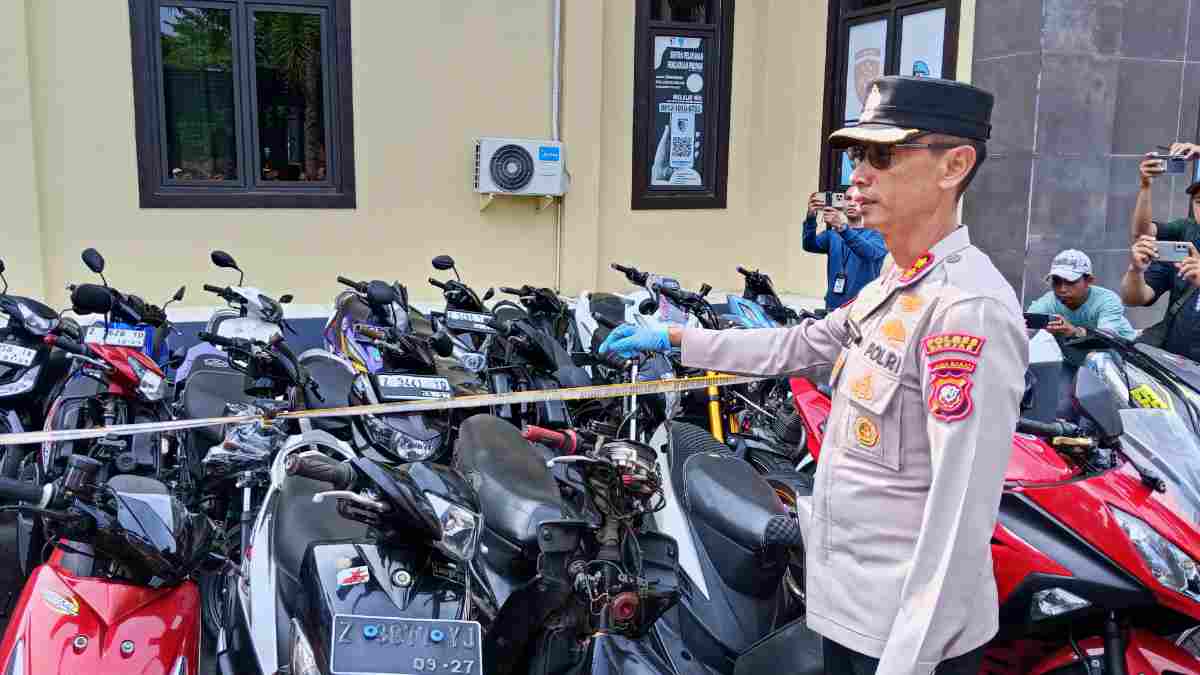 Polres Kota Banjar Sita 217 Knalpot Brong Usai Terima Keluhan Warga