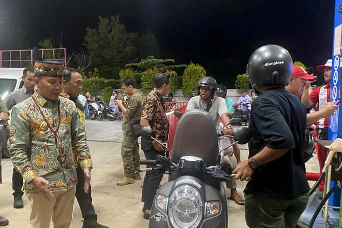 Gubernur Kalteng Agustiar Sabran Pastikan Kuota BBM Palangka Raya 200 Kiloliter