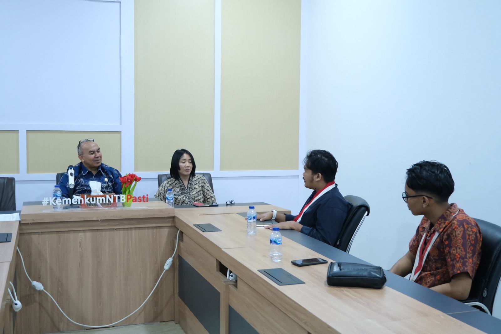 Kanwil Kemenkumham NTB Perkuat Posbankum Desa Bersama GMNI Mataram