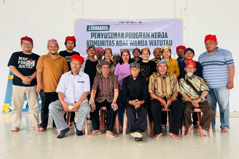 Warga Adat Watutau Poso Perkuat Wilayah dari Klaim Bank Tanah