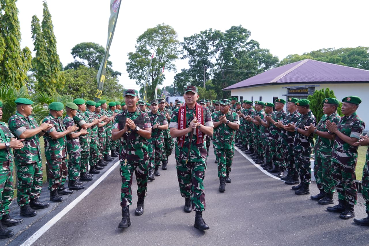 Pangdam I/BB Minta Prajurit Korem 022/PT Pematangsiantar Jadi Teladan
