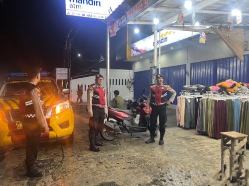 Polres Lampung Selatan Perketat Patroli Malam di Objek Vital Kalianda